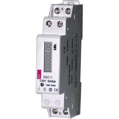 METER ELECTRICITY MODULAR 1F DEC-1