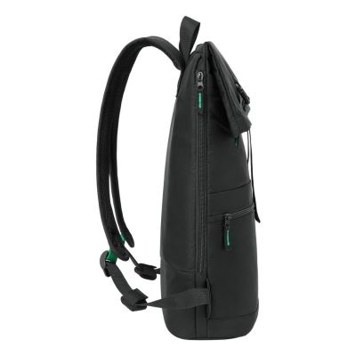 3. Rivacase Gremio City Backpack Black Polyester, Recycled Polyethylene Terephthalate (rPET)