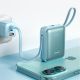 5. Joyroom JR-PBF27 22.5W 10000mAh Powerbank with Two Built-in Cables - Blue
