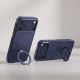 7. Tech-Protect MagAir Stand MagSafe CC Case for iPhone 18 Pro Max / 17 Pro Max - Matte Navy Blue