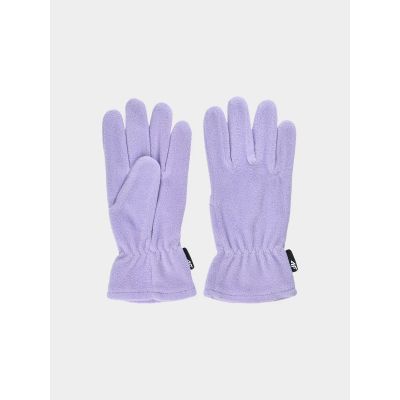 Children's fleece gloves 4F Junior 4FJWAW24AGLOU090-52S