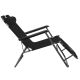 4. MULTIPLE-POSITION LEVEL CHAIR WITH HEADREST, BLACK