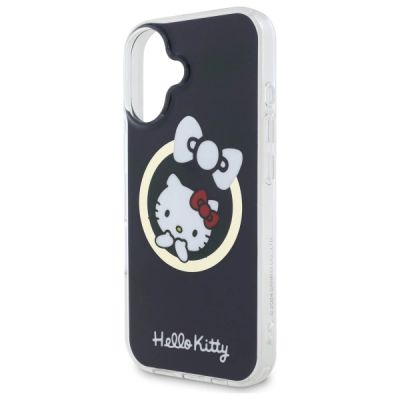 6. Hello Kitty IML Fun bow Magsafe iPhone 16 Case - Black
