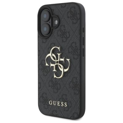 2. Guess 4G Big Logo iPhone 16 Plus Case - Black