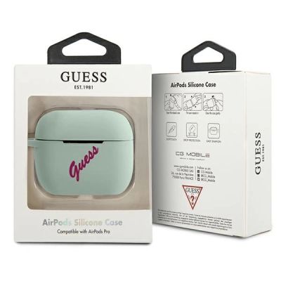 3. Guess GUACAPLSVSBF AirPods Pro cover blue fuchsia/blue fuschia Silicone Vintage