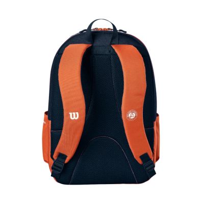 2. Wilson Roland Garros 2026 Team Backpack Orange-Navy WR8053501001