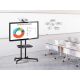 3. MACLEAN STAND TV TROLLEY ON WHEELS MC-661