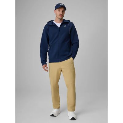 8. Men's zip-up sweatshirt with hood 4F 4FRSS26TSWSM2979-31S