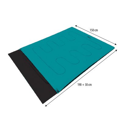 4. NC2001 Blue Double Sleeping Bag NILS CAMP