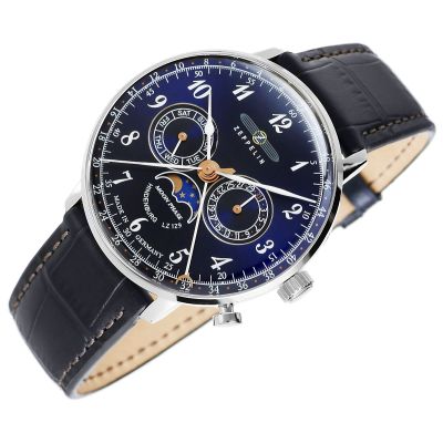 3. ZEPPELIN LZ129 Hindenburg 7036-3 Men's Watch + BOX