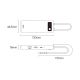 26. Baseus Metal Gleam Series HUB 7-in-1 USB Type C docking station - 1 x HDMI / 1 x VGA / 3 x USB 3.2 Gen. 1 / 1 x Power Delivery / 1 x RJ-45 Ethernet gray (WKWG040013)