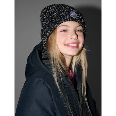 4. Girls' Reflective Beanie 4F 4FJRAW25ACAPF0750-20S
