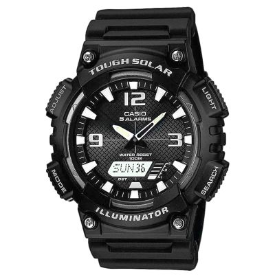 Men's Watch CASIO SOLAR AQ-S810W-1AVEF + BOX
