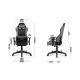 11. HZ-Ranger 6.0 Grey Mesh Gaming Chair