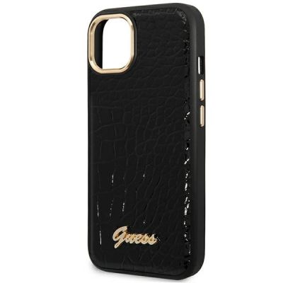 6. Guess GUHCP14MHGCRHK iPhone 14 Plus 6.7 "black / black hardcase Croco Collection
