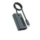 3. ICY BOX IB-HUB1454-C31 USB 3.2 Gen 1 (3.1 Gen 1) Type-C 10000 Mbit/s Blue, Gray