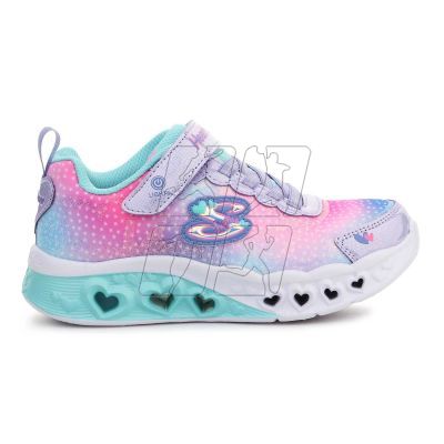 7. Skechers S Lights Flutter Heart Lights Jr 302315-LVMT