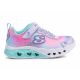 7. Skechers S Lights Flutter Heart Lights Jr 302315-LVMT