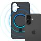 2. 3mk Smoke MagCase with MagSafe for iPhone 16 Plus - semi-transparent