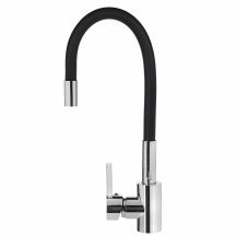 PYRAMIS FLESSI black 090919638 flexible kitchen tap