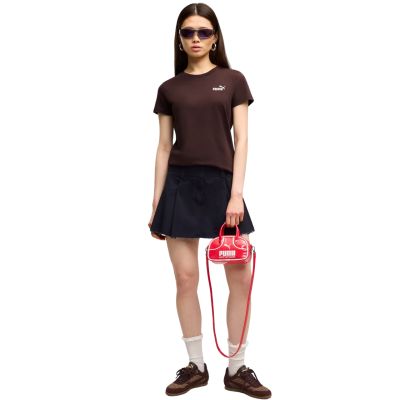5. Puma Women's ESS Small No. 1 Logo Tee(s) Dark Brown 682373 33