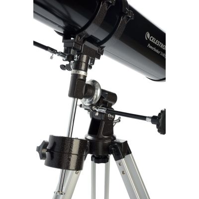 5. Celestron PowerSeeker 114EQ 45x Scope Black