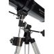 5. Celestron PowerSeeker 114EQ 45x Scope Black