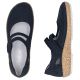 4. Women's Velcro Shoes Navy Blue Rieker 44859-14