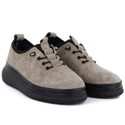 3. Leather openwork platform shoes fango Jezzi 26PB18-135