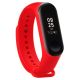 3. Silicone strap for Xiaomi 5/6 - red