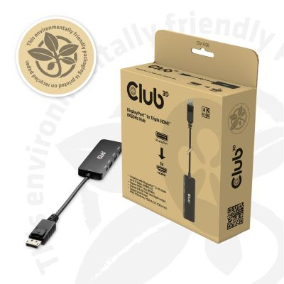 3. I/O DP to HDMI Triple Adapter CSV-7330 CLUB3D