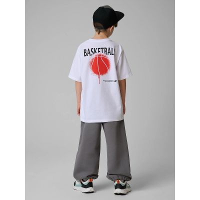 2. Boys' jogger sweatpants 4F 4FJRSS26TTROM1920-25S