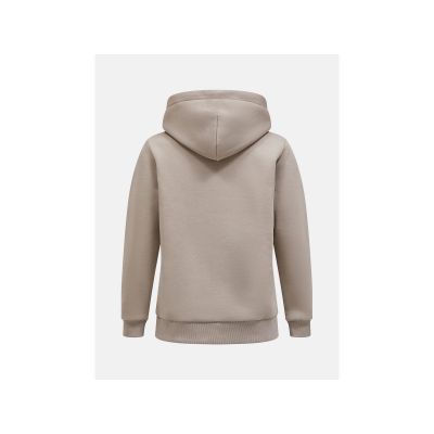 4. Peak Performance W Original Small Logo Hood Beige
