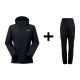 Berghaus Hillwalker IA Shell Jacket Size S Black + Berghaus Deluge 2.0 Trousers Size S Black