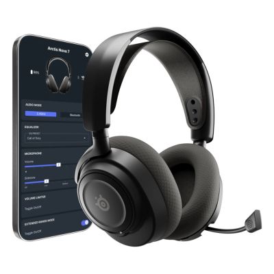 6. Steelseries Arctis Nova 7X Gen 2 headphones, Black