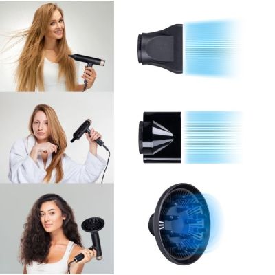 14. ELDOM HAIR DRYER HT270 BRIZO 2000W SUPER-SILENT TECHNOLOGY 3 AIRFLOW LEVELS, IONIZATION AUTO-CLEANING FUNCTION;