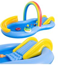 CHILDREN'S POOL PLAYGROUND RAINBOW 220x122CM 51348