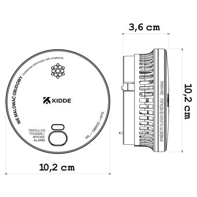 9. Smoke detector 2030-DSR3 KIDDE
