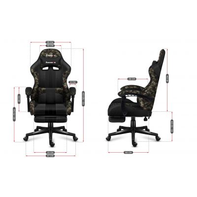10. Huzaro Force 4.7 Camo Mesh Gaming Chair