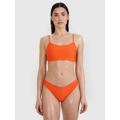 5. Women's bikini top 4F 4FRSS25UBKTF101-70S