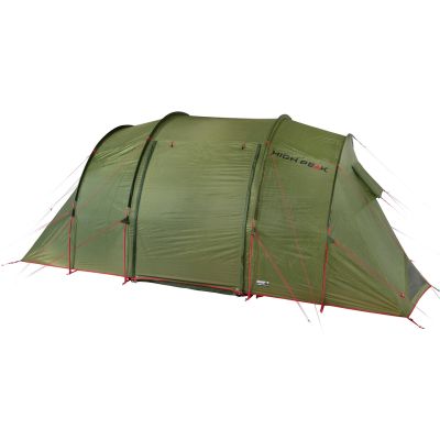 8. High Peak Goose 4 LW Tent Green and Red 10333