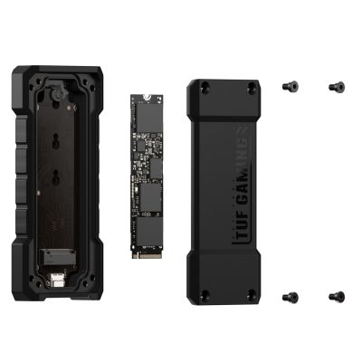 27. Asus TUF Gaming A2 Black External SSD Case