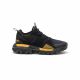 Cat Caterpillar Raider Sport Men's Suede Sneakers Black/Yellow (P724513)