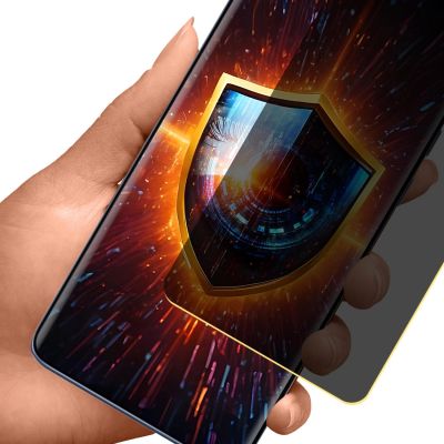4. Privacy Screen Protector 3mk Silky Matt Privacy for Motorola Edge 60 Fusion