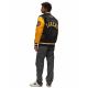 3. Mitchell & Ness NBA Los Angeles Lakers Primetime Heavyweight Satin Jacket Vintage Logo Lakers JK8453-LALBLCK