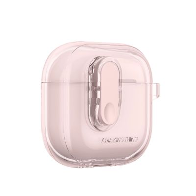 3. AmazingThing Minimal Case for AirPods 4 – Pink