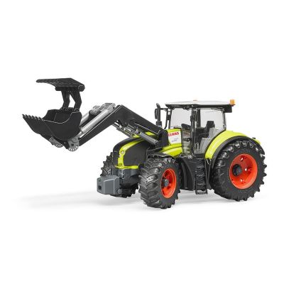 5. Claas Axion 950 tractor with front loader model 03013 BRUDER