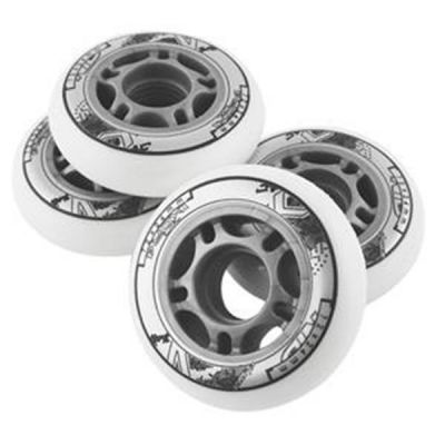 PU 76x24 82A WHITE WHEELS (4 pcs.) NILS EXTREME