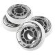 PU 76x24 82A WHITE WHEELS (4 pcs.) NILS EXTREME