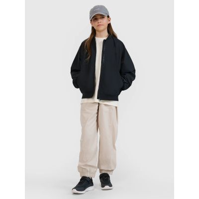2. Girls' transitional bomber jacket 4F 4FJWSS25TJACF184-20S